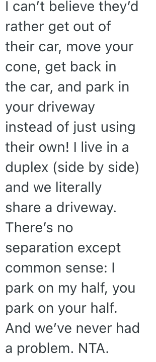 Screenshot 2025 07 11 at 3.53.29 PM Her Neighbor Wont Stop Parking In Her Driveway, So She Finally Went Off On Them And Told Them Not To Do it Again